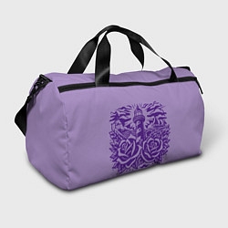 Сумки спортивные Маяк с розами и корабли, цвет: 3D-принт