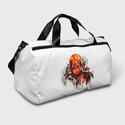 Сумки спортивные Дэдпул краски, цвет: 3D-принт