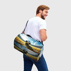 Сумки спортивные Футбольный мяч на стадионе, цвет: 3D-принт — фото 2