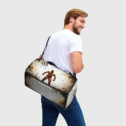 Сумки спортивные Реслер на белом, цвет: 3D-принт — фото 2