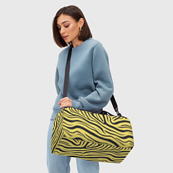 Сумки спортивные Светлый тигровый паттерн, цвет: 3D-принт — фото 2