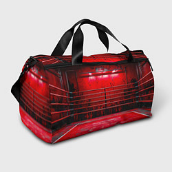 Сумки спортивные Красный ринг, цвет: 3D-принт
