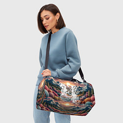 Сумки спортивные Родина в сердце, цвет: 3D-принт — фото 2