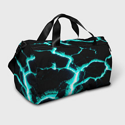 Сумки спортивные Color light blue black, цвет: 3D-принт