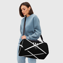 Сумки спортивные Monster energy line, цвет: 3D-принт — фото 2