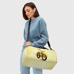 Сумки спортивные Фэтбайк на бежевом, цвет: 3D-принт — фото 2