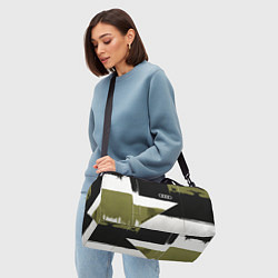 Сумки спортивные Ауди логотип, цвет: 3D-принт — фото 2