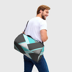 Сумки спортивные Color black blue, цвет: 3D-принт — фото 2