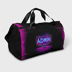 Сумки спортивные Admin в неоне, цвет: 3D-принт