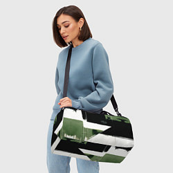 Сумки спортивные Subaru эмблема, цвет: 3D-принт — фото 2