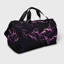 Сумки спортивные Lightning pink glow, цвет: 3D-принт