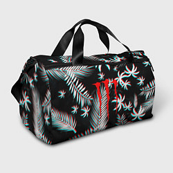 Сумки спортивные Monster energy неоновые тропики, цвет: 3D-принт