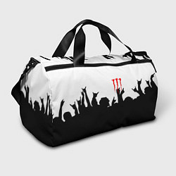 Сумки спортивные Monster energy rock black, цвет: 3D-принт