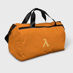 Сумки спортивные Half-Life orange, цвет: 3D-принт