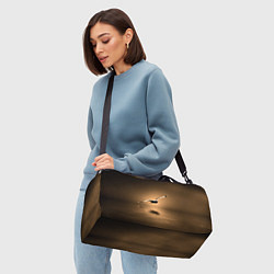 Сумки спортивные Летящая птица, цвет: 3D-принт — фото 2