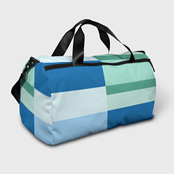 Сумки спортивные Мятное небо колор-блок, цвет: 3D-принт