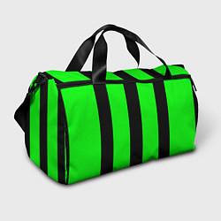 Сумки спортивные Color green black line, цвет: 3D-принт