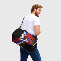 Сумки спортивные Медведь - Россия самбо, цвет: 3D-принт — фото 2