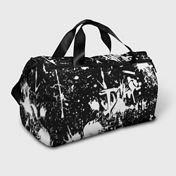 Сумки спортивные Doom белые краски, цвет: 3D-принт