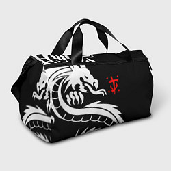 Сумки спортивные Doom dragon steel, цвет: 3D-принт