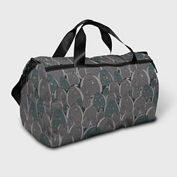 Сумки спортивные Камбала паттерн, цвет: 3D-принт