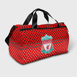 Сумки спортивные Liverpool точки текстура спорт, цвет: 3D-принт