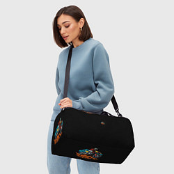 Сумки спортивные Motocross mountains, цвет: 3D-принт — фото 2