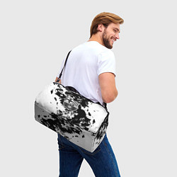 Сумки спортивные Juventus белый дым, цвет: 3D-принт — фото 2