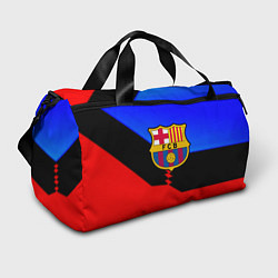 Сумки спортивные Barcelona спортивная геометрия, цвет: 3D-принт