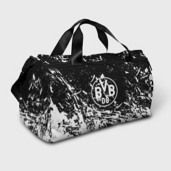 Сумки спортивные Borussia белые краски, цвет: 3D-принт