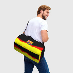 Сумки спортивные Borussia абстракция золото геометрия, цвет: 3D-принт — фото 2