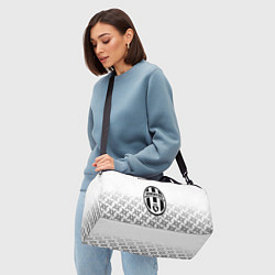 Сумки спортивные Ювентус паттерн ниндзя, цвет: 3D-принт — фото 2