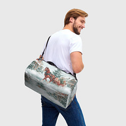 Сумки спортивные Новогодняя лошадка 2026, цвет: 3D-принт — фото 2