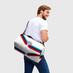 Сумки спортивные Бавария Мюнхен геометрия спорт, цвет: 3D-принт — фото 2