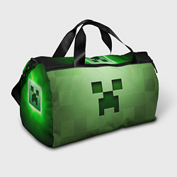 Сумки спортивные Creeper Face, цвет: 3D-принт