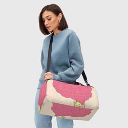 Сумки спортивные Drop Dead: Pink Brains, цвет: 3D-принт — фото 2