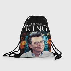 Рюкзак-мешок Стивен Кинг - Король ужасов, цвет: 3D-принт
