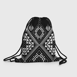 Рюкзак-мешок Индейские мотивы, цвет: 3D-принт