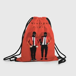Рюкзак-мешок Twenty One Pilots, цвет: 3D-принт