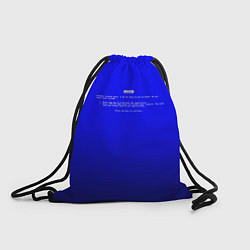 Рюкзак-мешок BSOD, цвет: 3D-принт