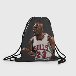 Рюкзак-мешок Bulls 23: Jordan, цвет: 3D-принт