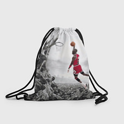 Рюкзак-мешок Michael Jordan NBA, цвет: 3D-принт