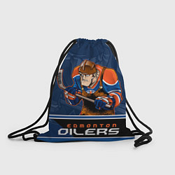 Рюкзак-мешок Edmonton Oilers, цвет: 3D-принт