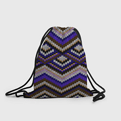 Рюкзак-мешок Вышивка, цвет: 3D-принт