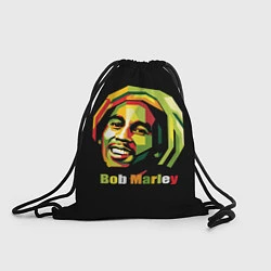 Рюкзак-мешок Bob Marley Smile, цвет: 3D-принт