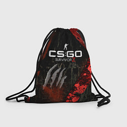 Рюкзак-мешок CS:GO Survivor Z Style, цвет: 3D-принт