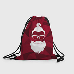 Рюкзак-мешок Санта хипстер, цвет: 3D-принт