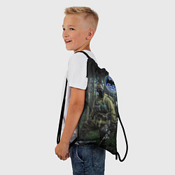 Рюкзак-мешок Военная разведка, цвет: 3D-принт — фото 2