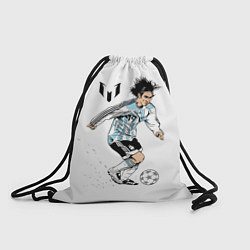 Рюкзак-мешок Messi Young, цвет: 3D-принт