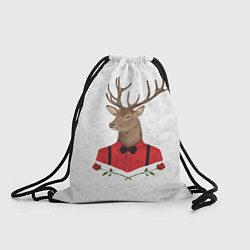Рюкзак-мешок Christmas Deer, цвет: 3D-принт